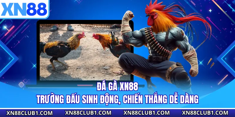 Đá gà XN88 -Trường Đấu Sinh Động, Chiến Thắng Dễ Dàng