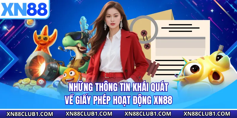 Những thông tin khái quát về giấy phép hoạt động XN88